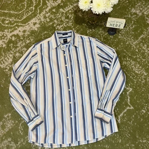 Men collar Gap long sleeve shirt - Picture 1 of 5